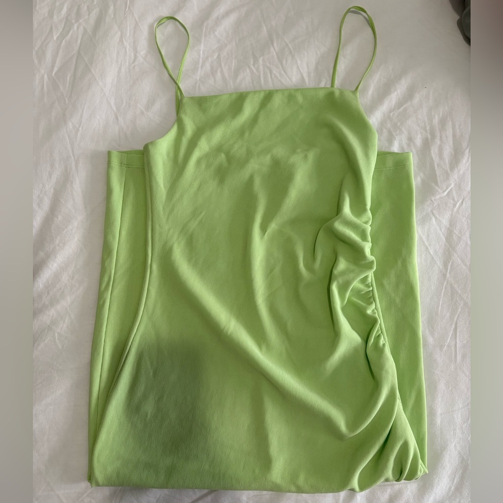 Zara Light Green Knit Dress